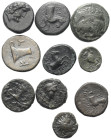 Griechische Münzen - Lots.


Unter anderem: Kyme / Myrina (Aiolis) / Alexandreia / Skepsis (Troas).

Lot (10 Stück): Bronze; ca. 3. - 2. Jhdt. v....