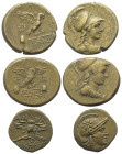Griechische Münzen - Lots.


Pergamon (Mysien) / Apameia (Phrygien).

Lot (3 Stück): Bronze; ca. 3. - 1. Jhdt. v. Chr.

Sehr schön - fast sehr ...