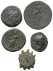 Griechische Münzen - Lots.


Unter anderem: Verschiedene Herrscher (Königreich der Seleukiden).

Lot (5 Stück): Bronze; ca. 3. - 1. Jhdt. v. Chr....