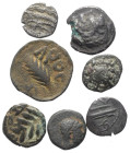 Griechische Münzen - Lots.


Unter anderem: Kilikien / Phönikien / Judäa.

Lot (7 Stück, davon 3x Silber, 4x Bronze): Verschiedene Nominale, ca. ...