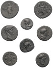 Provinzialrömische Münzen - Lots.


Unter anderem: Phrygien.

Lot (8 Stück): Bronze; 1. - 3. Jhdt. n. Chr.

Sehr schön - fast sehr schön.

Ve...