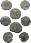 Provinzialrömische Münzen - Lots.


Unter anderem: Phrygien / Pisidien.

Lot (8 Stück): Bronze; 1. - 2. Jhdt. n. Chr.

Sehr schön - fast sehr s...