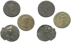 Provinzialrömische Münzen - Lots.


Unter anderem: Kilikien.

Lot (3 Stück): Bronze; 1. - 3. Jhdt. n. Chr.

Sehr schön - fast sehr schön.

Ve...