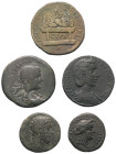 Provinzialrömische Münzen - Lots.


Unter anderem: Kappadokien.

Lot (5 Stück): Bronze; 1. - 3. Jhdt. n. Chr.

Sehr schön - fast sehr schön.
...
