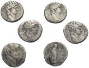 Provinzialrömische Münzen - Lots.


Seleukis und Pierien.

Lot (3 Stück, Silber): Tetradrachme; 1. Jhdt. n. Chr.

Sehr schön - fast sehr schön....