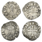 Mittelalter - Lots.


Kreuzfahrer. Antiochia - Fürstentum.
Bohemund III. (1163 - 1201).

Lot (2 Stück, Silber): Denare.

Prägeschwächen, sehr ...