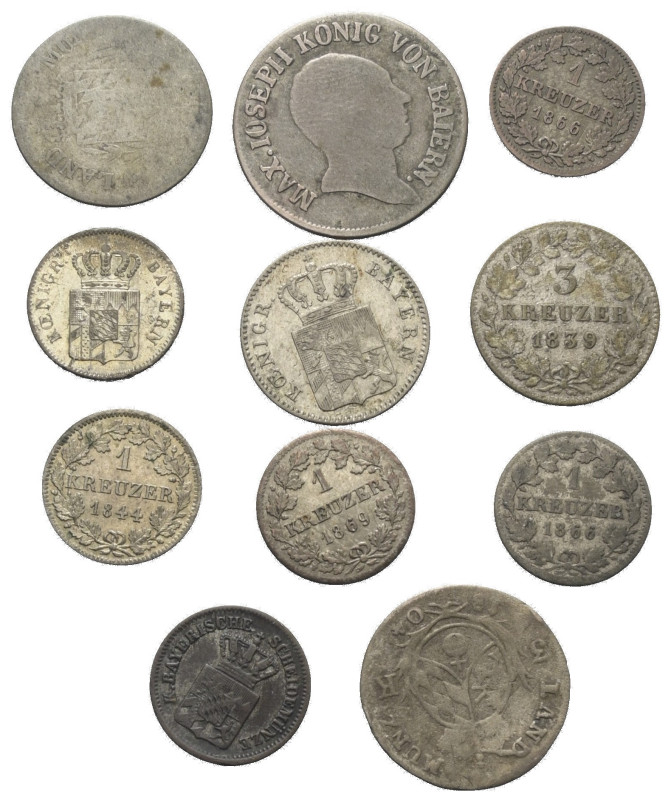 Deutschland - Lots.


Deutschland vor 1871. Bayern.

Lot (11 Stück, Silber)...