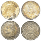 Deutschland - Lots.


Deutschland nach 1871.

Kaiserreich. 
Bayern. Ludwig III. (1913 - 1918) und Otto (1886 - 1913).

Lot (2 Stück, Silber): ...