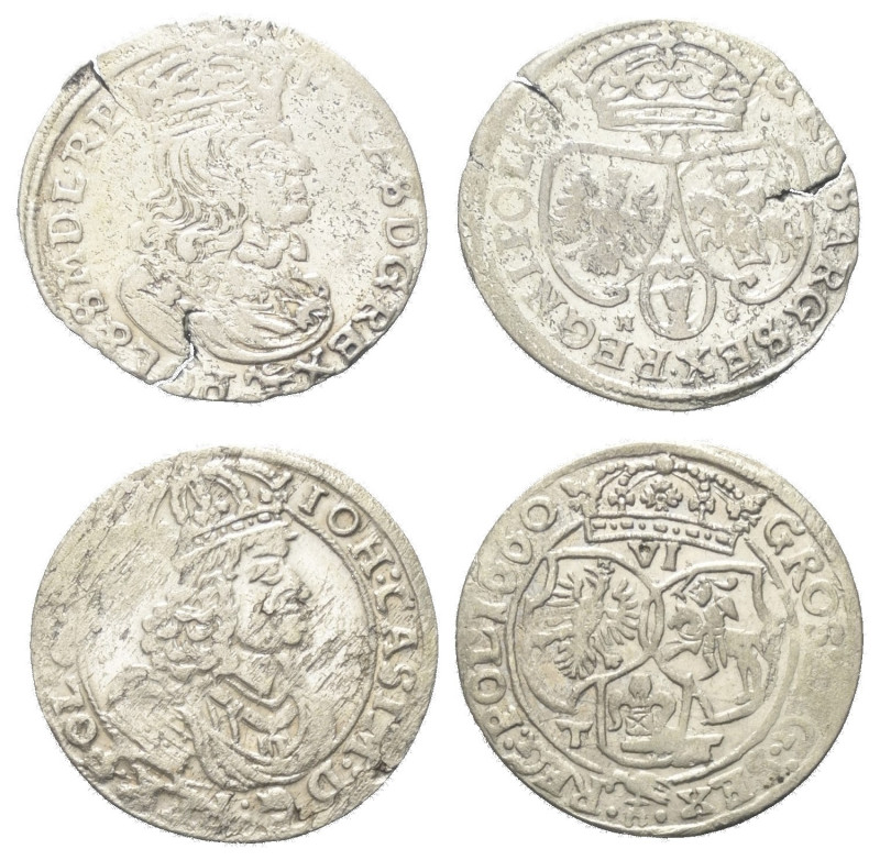 Europa - Lots.


Polen. Königreich. Johann II. Kasimir (1649-1668).

Lot (2...