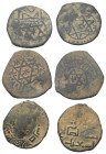 Islam - Lots.


Zengiden von Halab. Al-Salih Isma'il (569 - 577 H. / 1174 - 1181). Dirham (Kupfer). 
Ilkhaniden (2x).

Lot (3 Stück, Kupfer): Fa...