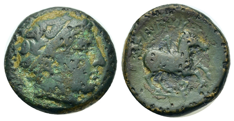 Kings of Macedon. Philip II (359-336 BC). Æ (16,8mm, 6.2g). Uncertain mint in Ma...