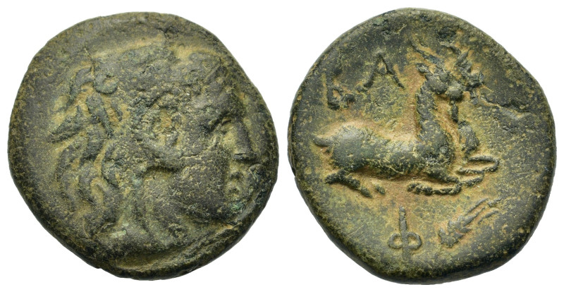 Kings of Macedon. Philip V (221-179 BC). Æ (21mm, 7.2g). Uncertain Macedonian mi...