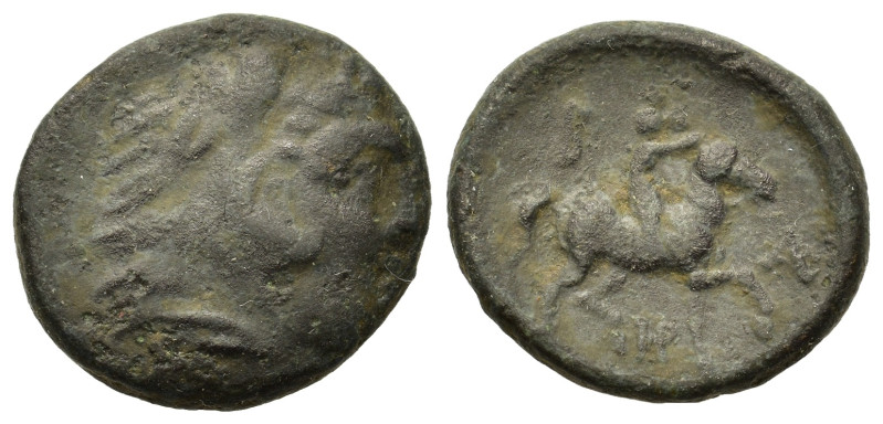 kings of Macedon. Perseus (179-168 BC). Æ (17,6mm, 4.5g). Pella or Amphipolis mi...