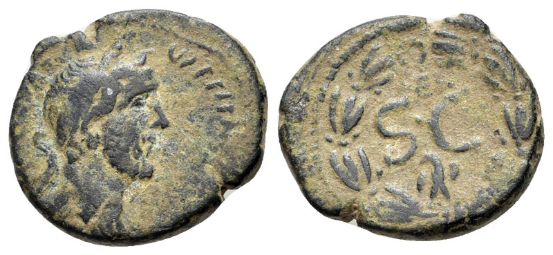 Antoninus Pius (138-161). Seleucis and Pieria, Antioch. Æ Semis (18mm, 3.68g, 12...