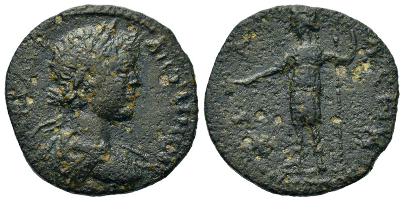 Caracalla (198-217). Arcadia, Phigaleia. Æ (20,3mm, 5.2g). Laureate, draped and ...