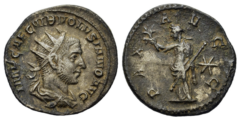 Volusian (251-253). AR Antoninianus (21,7mm, 3.3g). Rome, AD 251-253. Radiate, d...