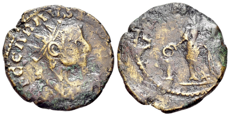 Carausius (286-293). Æ Antoninianus (18mm, 2.98g, 7h). Rotomagus (Rouen) mint. R...