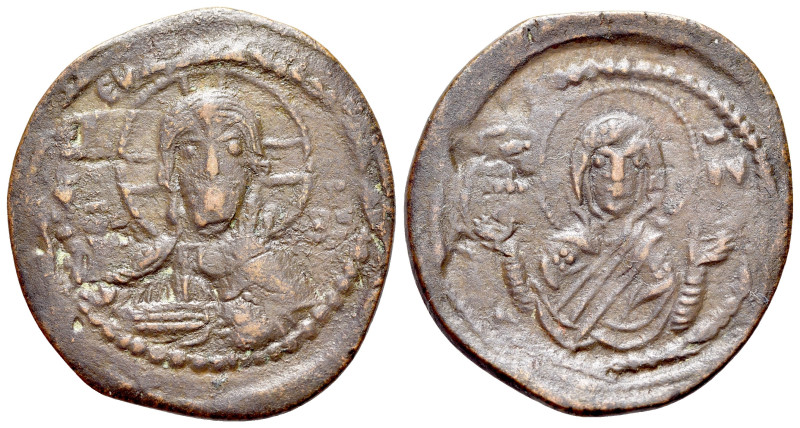 Anonymous, time of Romanus IV (1068-1071). Æ 40 Nummi (28,5mm, 5.6g). Constantin...