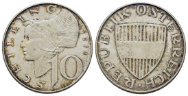 Austria. Second Republic. 10 Shilling 1971 (26,8mm, 7.5g). KM 2882.