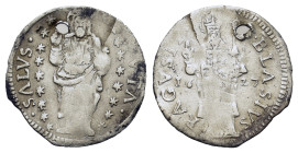 Italy. Republic of Ragusa (1626-1803). AR 1 Grossetto 1627 (17,2mm, 0.5g). KM 5.