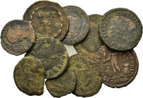 Lot of 10 Roman Imperial Æ coins, to be catalog. Lot sold as is, no return.