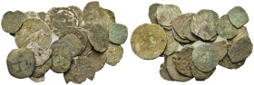 Lot of 29 Medieval Æ coins, to be catalog. Lot sold as is, no return.