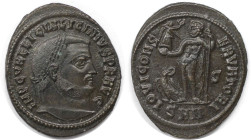 Römische Münzen, MÜNZEN DER RÖMISCHEN KAISERZEIT. Licinius I. (308-324 n. Chr). Follis (3,88 g. 23 mm). Vs.: IMP C VAL LICIN LICINIVS PF AVG, Kopf mit...