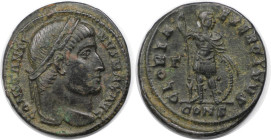 Römische Münzen, MÜNZEN DER RÖMISCHEN KAISERZEIT. Constantinus I. (307-337 n. Chr). Ae 3, 323-328 n. Chr., Konstantinopel. (3,42 g. 20 mm) Vs.: CONSTA...