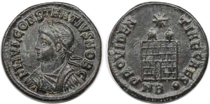 Römische Münzen, MÜNZEN DER RÖMISCHEN KAISERZEIT. Constantius II. Follis 337-361...