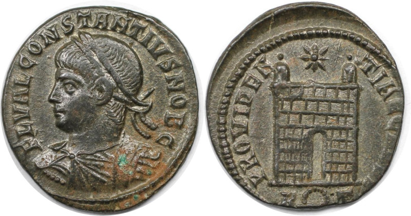 Römische Münzen, MÜNZEN DER RÖMISCHEN KAISERZEIT. Constantius II. Follis 337-361...