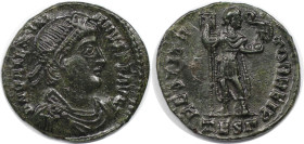 Römische Münzen, MÜNZEN DER RÖMISCHEN KAISERZEIT. Valentinianus I. (364-375 n. Chr). Ae 3. (1.35 g. 17.5 mm) Vs.: DN VALENTINIANVS PF AVG, Drapierte, ...