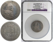 RDR – Habsburg – Österreich, RÖMISCH-DEUTSCHES REICH. Elsass. Erzherzog Maximilian (1590-1618). Doppeltaler 1614, Ensisheim. Silber. Dav. 3325, KM 280...