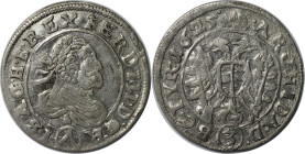 RDR – Habsburg – Österreich, RÖMISCH-DEUTSCHES REICH. Ferdinand II. (1619-1637). 3 Kreuzer 1625. Vorzüglich