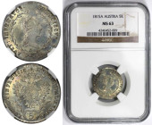 RDR – Habsburg – Österreich, RÖMISCH-DEUTSCHES REICH, WIEN. Franz II. (I.) (1792-1835). 5 Kreuzer 1815 A. Silber. KM 2122. NGS MS 63