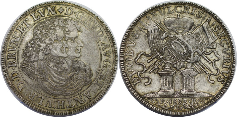Altdeutsche Münzen und Medaillen, BRAUNSCHWEIG - WOLFENBÜTTEL. Rudolf August und...