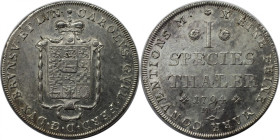 Altdeutsche Münzen und Medaillen, BRAUNSCHWEIG-WOLFSBURG. Karl Wilhelm Ferdinand (1780-1806). Taler 1794 MC. Silber. KM 1030. Vorzüglich. Berieben. Fl...