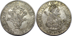 Altdeutsche Münzen und Medaillen, KAUFBEUREN, STADT. Taler 1544, mit Titel Karls V. Silber. Nau 49. Sehr schön-vorzüglich