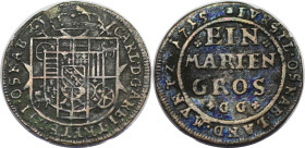 Altdeutsche Münzen und Medaillen, OSNABRÜCK, BISTUM. Karl von Lothringen (1698-1715). 1 Mariengroschen 1715 GG, Koblenz. Sehr schön-vorzüglich. Randfe...