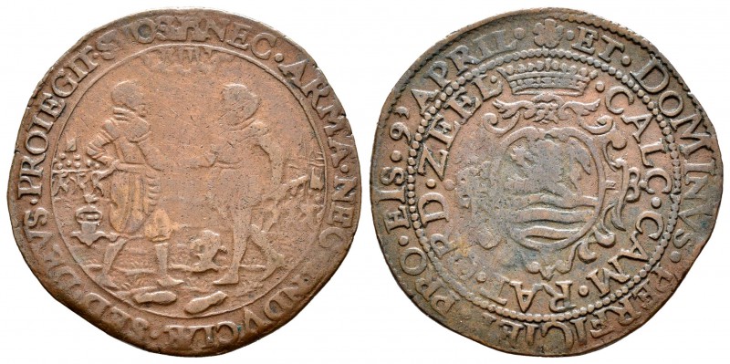 Alberto e Isabel (1598-1621). Jetón. 1609. Middelburg. (Dugn-3644). (Vq-13773). ...