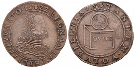 Felipe IV (1621-1665). Jetón. 1622. Amberes. (Dugn-3789). Ae. 4,95 g. Consolación de Felipe IV. EBC. Est...80,00.