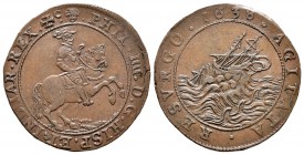 Felipe IV (1621-1665). Jetón. 1638. Bruselas. (Dugn-3929). (Vq-13820). Ae. 6,26 g. Victoria de los españoles. EBC-. Est...60,00.