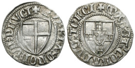 Teutonic Order
POLSKA / POLAND / POLEN / POLOGNE / POLSKO

Zakon Krzyżacki. Konrad III von Jungingen (1393–1407). Szeląg 
AW: Tarcza wielkiego mis...