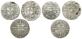 Teutonic Order
POLSKA / POLAND / POLEN / POLOGNE / POLSKO

Zakon Krzyżacki. Michał I (1414–1422) i Paweł I Bellitzer (1422–1441). Szeląg, set 3 coi...