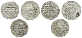 Teutonic Order
POLSKA / POLAND / POLEN / POLOGNE / POLSKO

Zakon Krzyżacki. Paweł I Bellitzer (1422–1441). Szeląg, set 3 coins 

Miejscowe niedob...