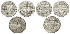 Teutonic Order
POLSKA / POLAND / POLEN / POLOGNE / POLSKO

Zakon Krzyżacki. Paweł I Bellitzer (1422–1441). Szeląg, set 3 coins 

Dość czytelne sz...