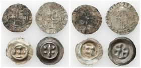 Teutonic Order
POLSKA / POLAND / POLEN / POLOGNE / POLSKO

Zakon Krzyżacki. Kwartnik i brakteat (bracteate), set 4 coins 

W zestawie m. in. 2 x ...
