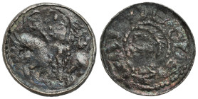 Medieval coins
POLSKA / POLAND / POLEN / POLOGNE / POLSKO

Bolesław II Śmiały (1058-1080). Denar książęcy, Krakow / Cracow 
AW: Głowa w lewo
RW: ...