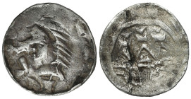 Medieval coins
POLSKA / POLAND / POLEN / POLOGNE / POLSKO

Władysław I Herman (1081–1102) Denar, Krakow / Cracow 
AW: Głowa w lewo i napis w otoku...