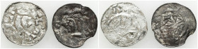 Medieval coins
POLSKA / POLAND / POLEN / POLOGNE / POLSKO

Władysław I Herman (1081–1102) Denar, Krakow / Cracow, set 2 pieces 
AW: Głowa w lewo i...