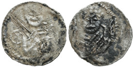 Medieval coins
POLSKA / POLAND / POLEN / POLOGNE / POLSKO

Władysław II Wygnaniec (1138-1146). Denar 
AW: Książę z mieczem
RW: Biskup na wprost z...